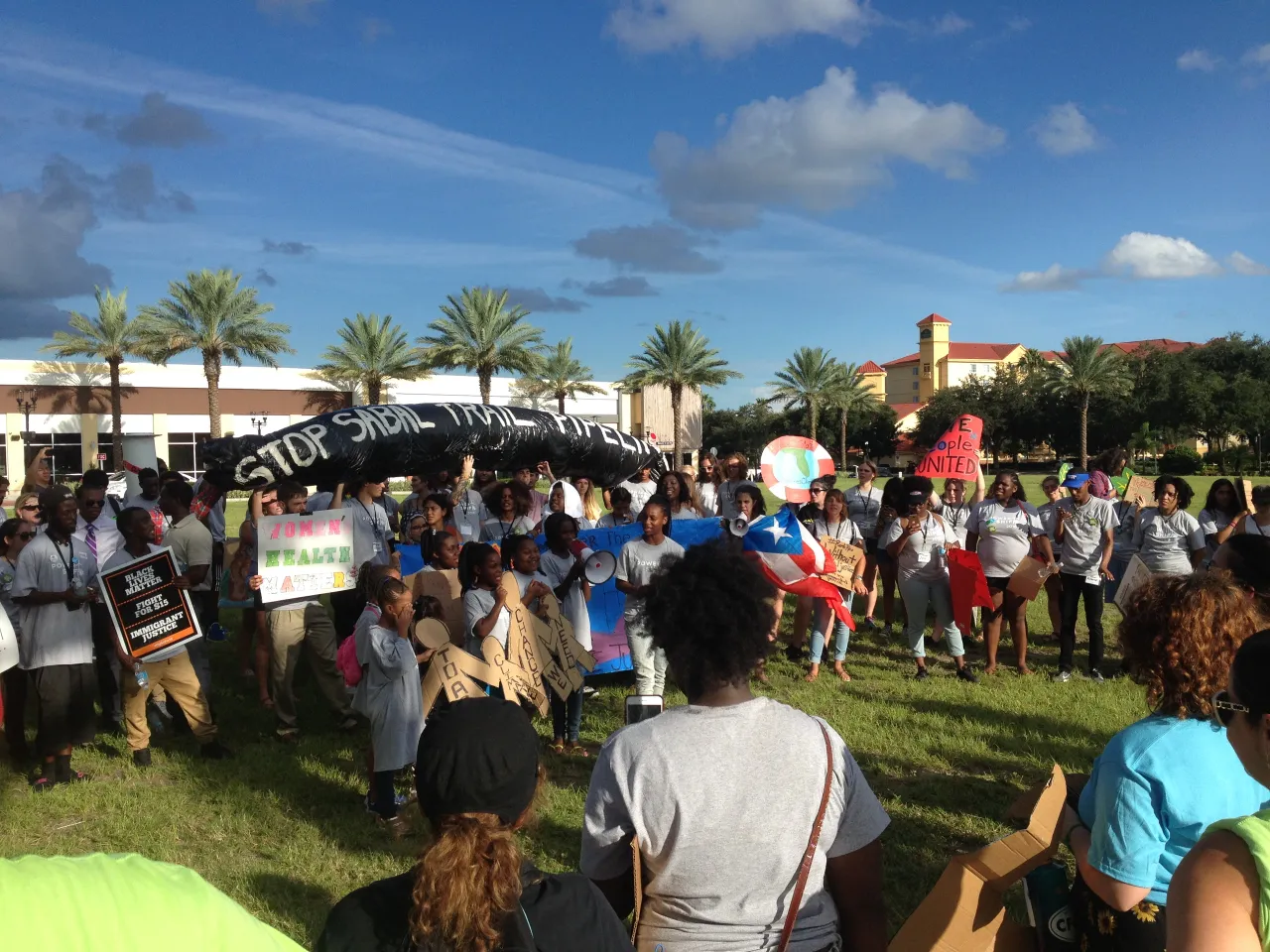 A farmers market in District 10