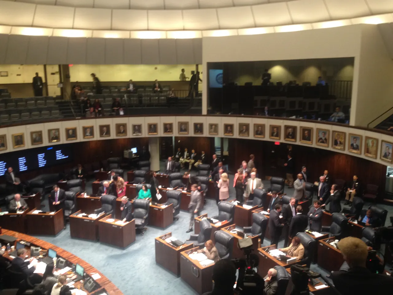 A Florida legislative chamber
